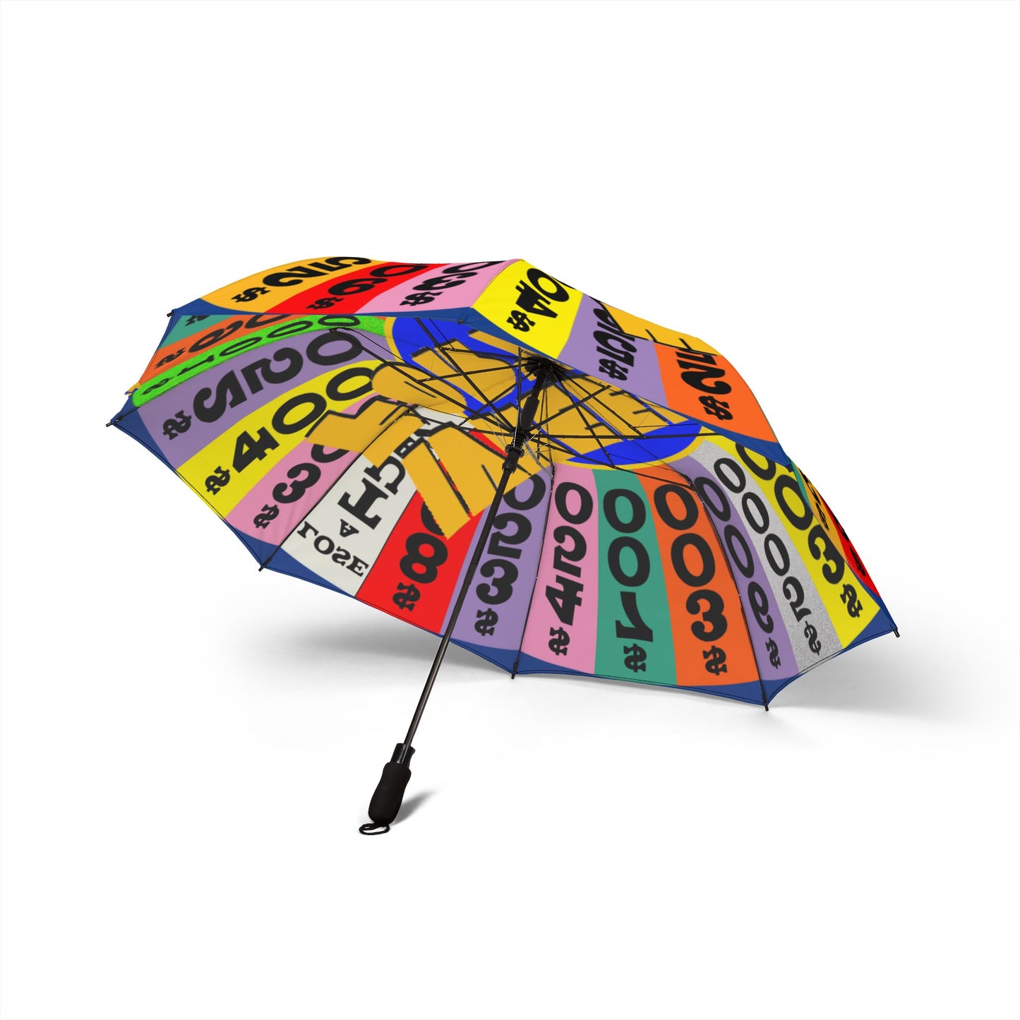 Wheel of Fortune Game Show Umbrella, Fun TV Show Fan Gift, Folding Umbrella