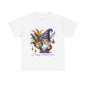 Mardi Gras Gnomes Graphic T-Shirt, Unisex Carnival Tee, Carnival
