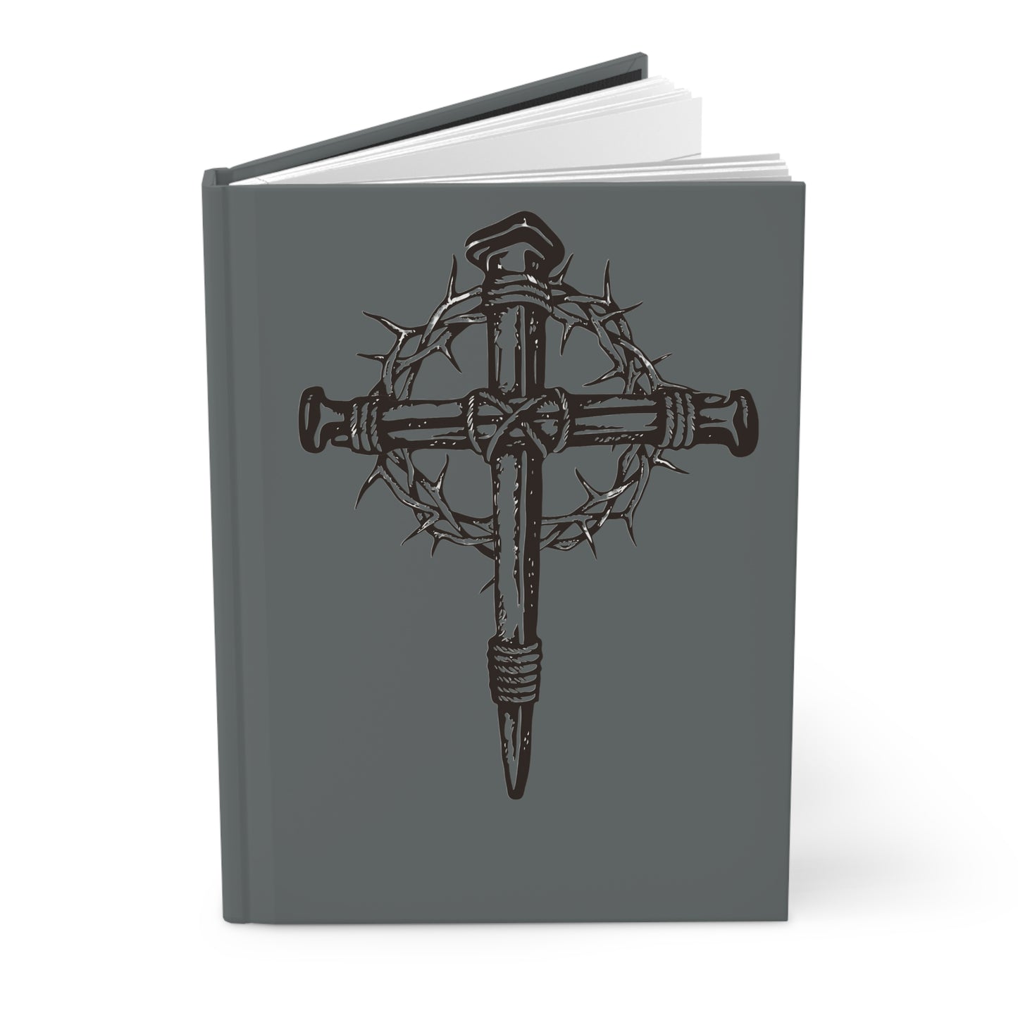 Nailed Cross Hardcover Journal Matte