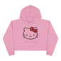 Hello Kitty Crop Top Hoodie Long Sweater