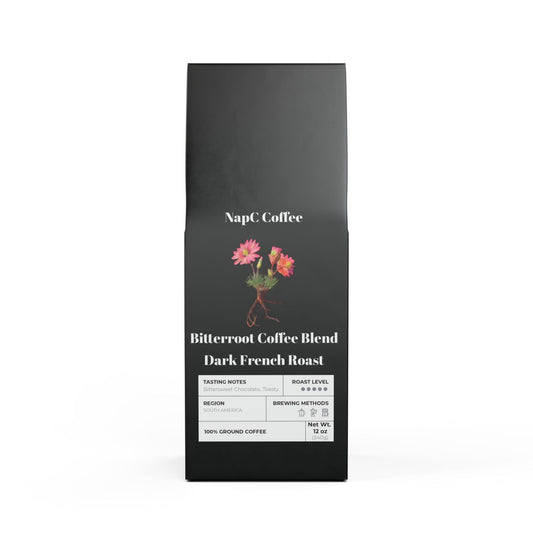 NapC Bitterroot Coffee Blend (Dark French Roast)