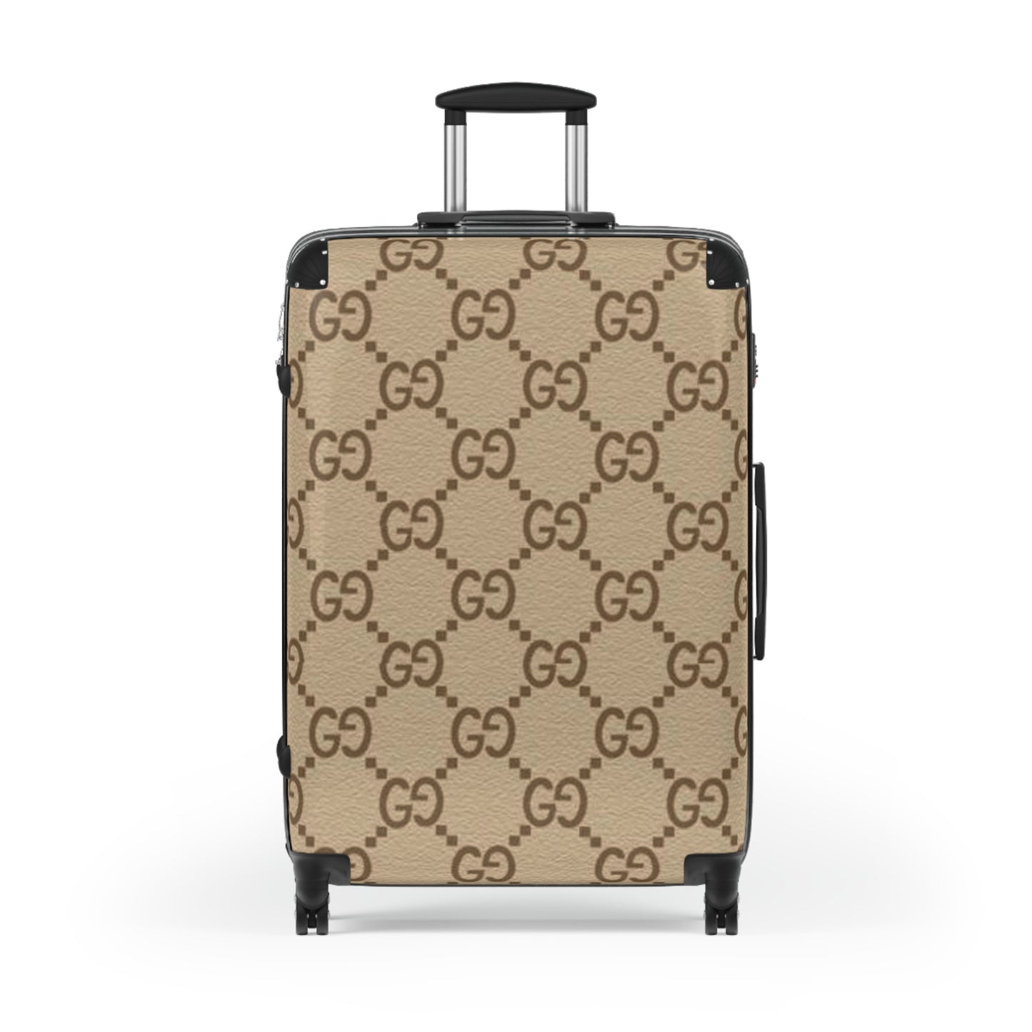 GG Brown Carry On Travel Suitcase, Carry On, Weekender, Luggage