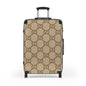 GG Brown Carry On Travel Suitcase, Carry On, Weekender, Luggage