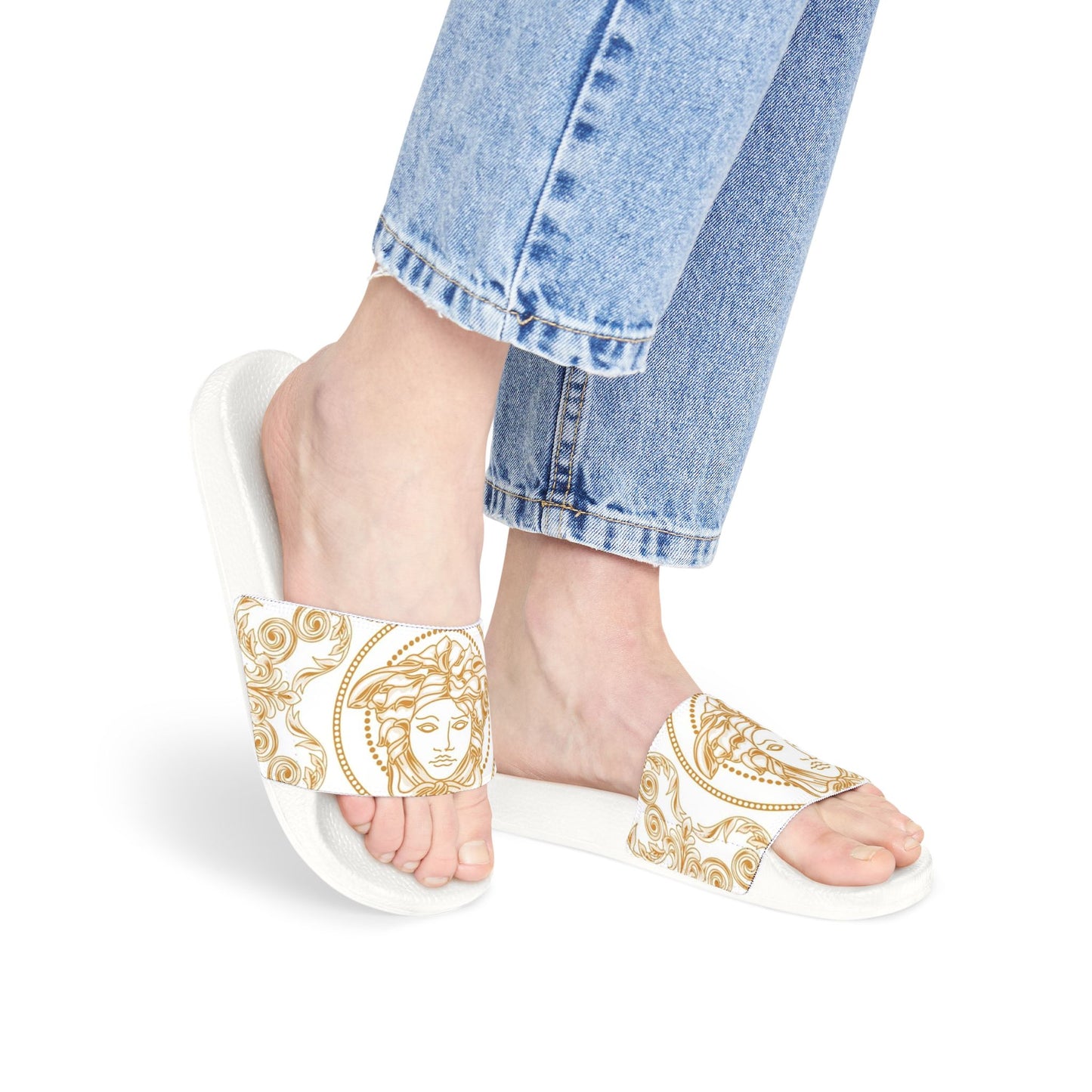 Sandals, Medusa Unisex Removable-Strap Sandals in Various Sizes, Summer