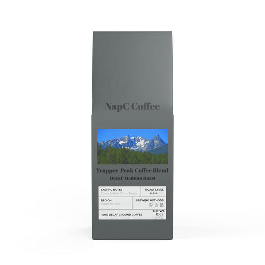 Trapper Peak Decaf Coffee Blend (Medium Roast)