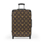 Flower Suitcase, Expendable Luggage, Trendy Carry-On Bag, Weekender