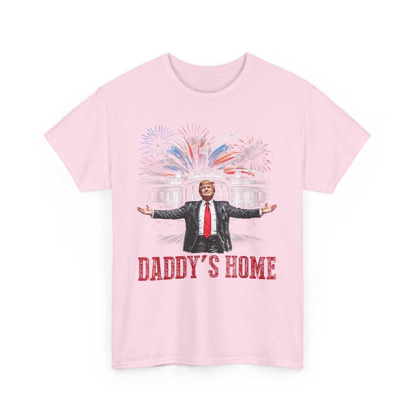 Political Graphic Tee, Daddy's Home Trump 45th 47th President, Unisex Shirt, Pro