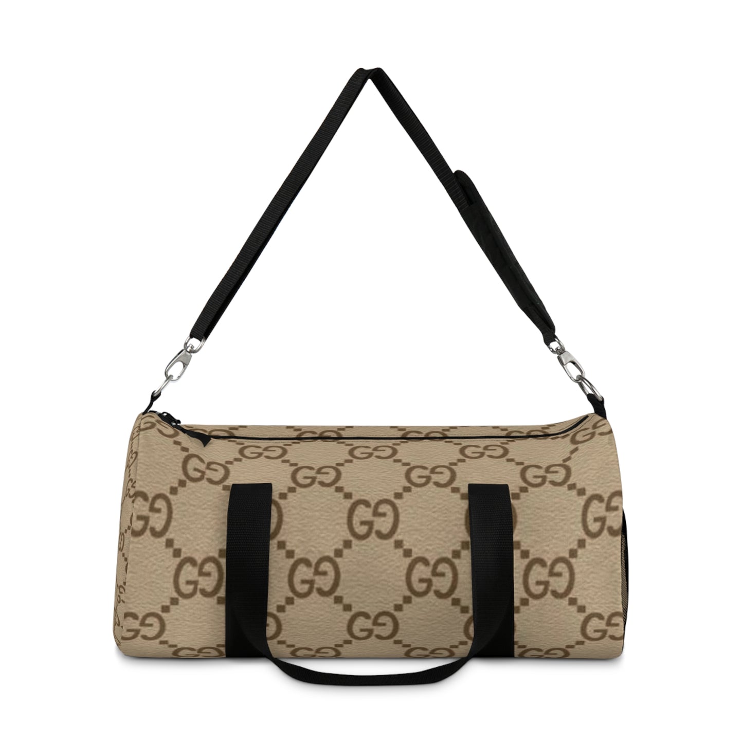 GG Luxury Design Duffel Bag - Designer Travel Bag, Stylish Gym Sack, Trendy