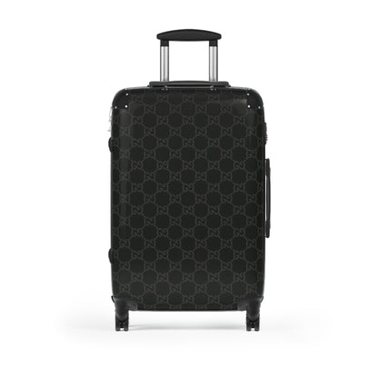 GG Black Travel Suitcase, Carry On, Weekender, Travel Luggage