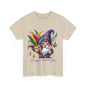 Mardi Gras Gnomes Graphic T-Shirt, Unisex Carnival Tee, Carnival