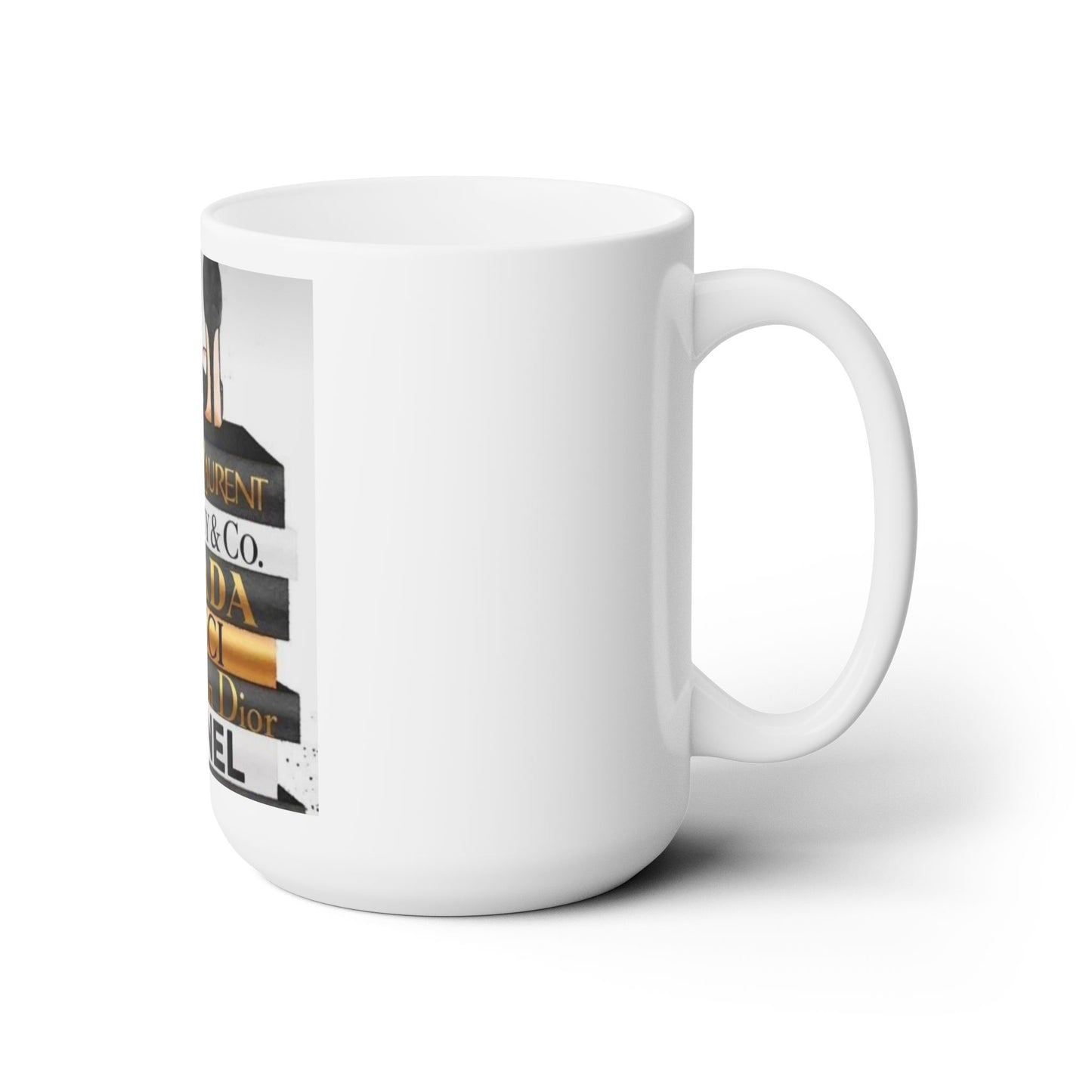 Designer Fashion Ceramic Mug 15oz