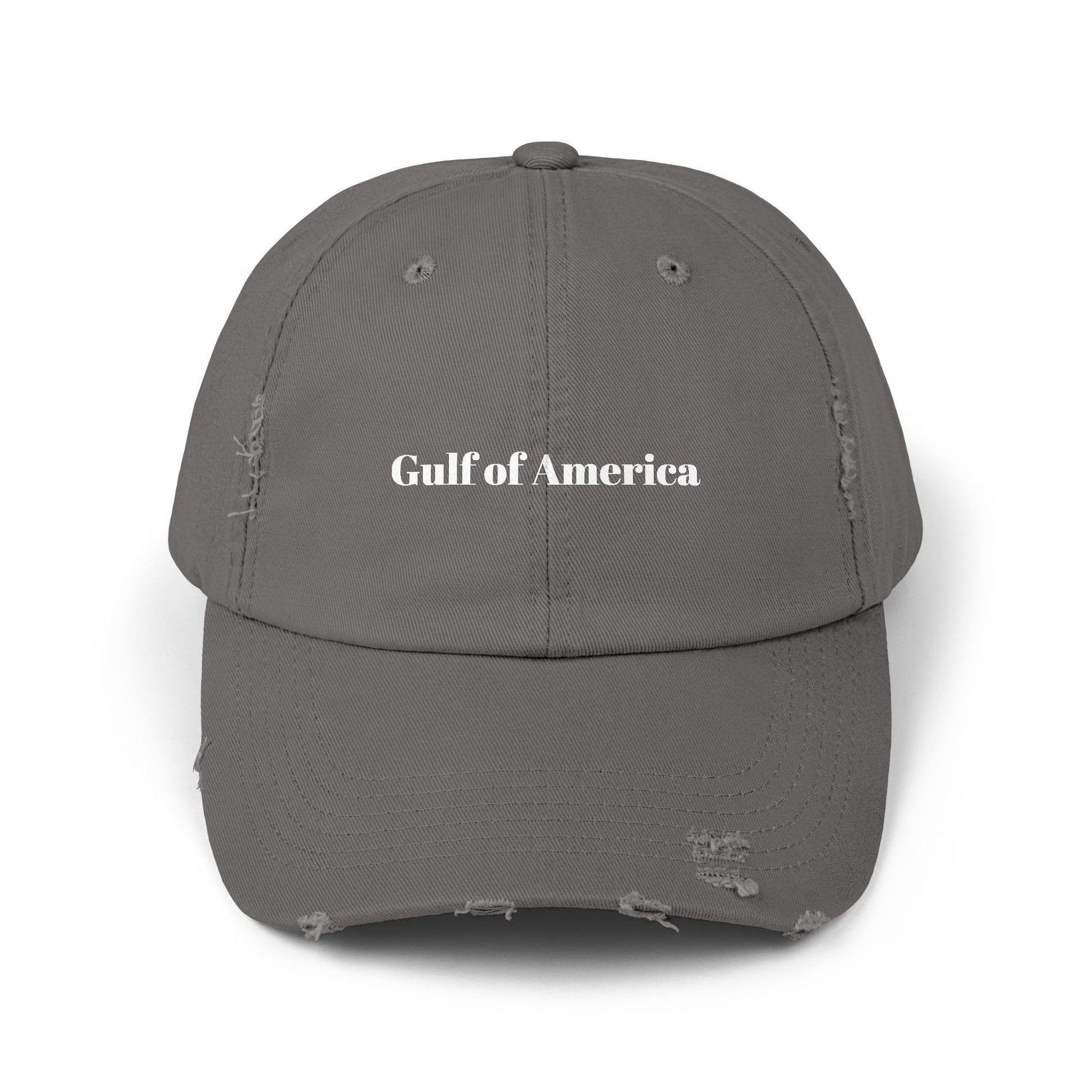 Distressed Cap, Gulf of America, USA Gift Hat, Protect Gulf