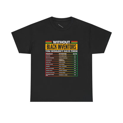 Afro America Black Inventors Retro T-Shirt, Melanin, Pride, BLM, Black History