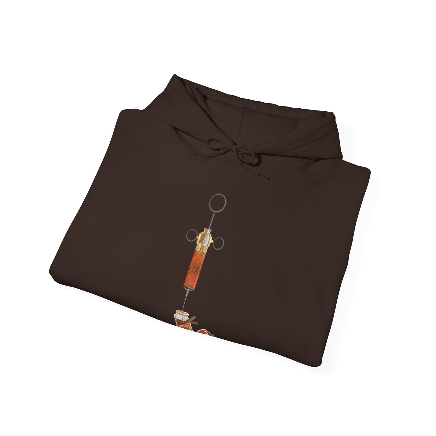 Syringe Fashion Design Hooded Sweatshirt Unisex Heavy Blend™