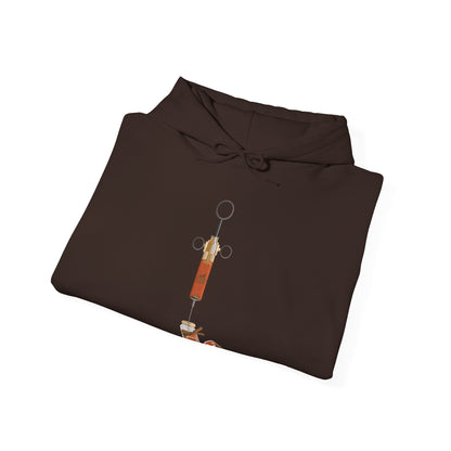 Syringe Fashion Design Hooded Sweatshirt Unisex Heavy Blend™