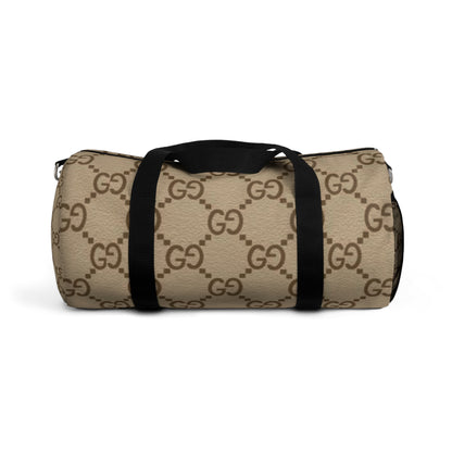 GG Luxury Design Duffel Bag - Designer Travel Bag, Stylish Gym Sack, Trendy