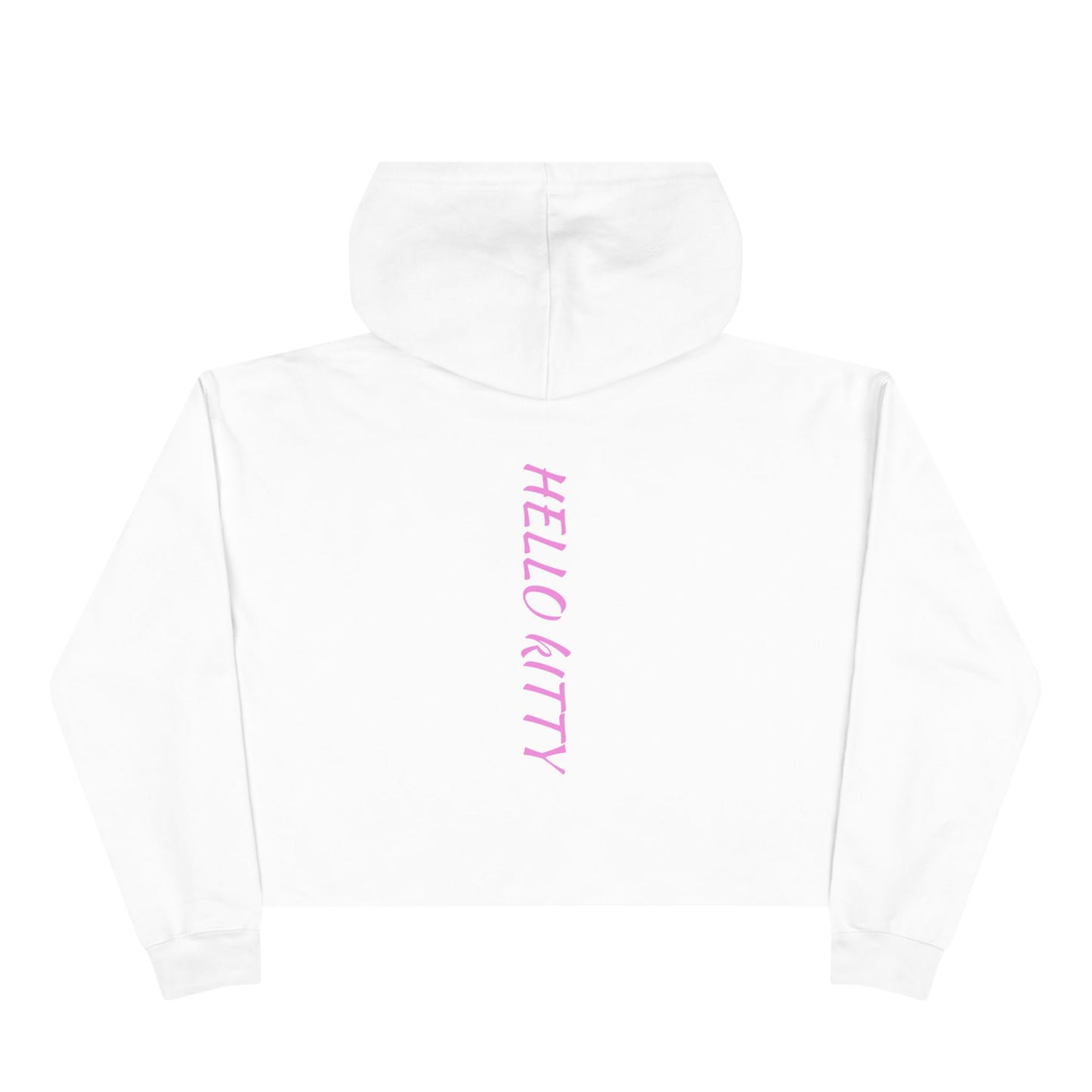 Hello Kitty Crop Top Hoodie Long Sweater