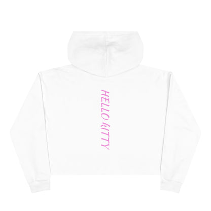 Hello Kitty Crop Top Hoodie Long Sweater