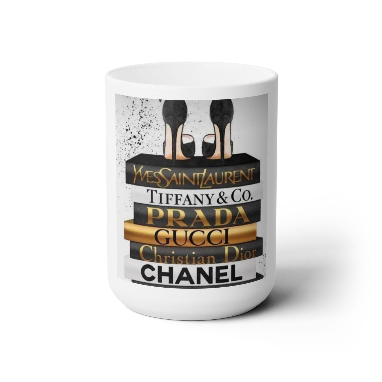 Designer Fashion Ceramic Mug 15oz