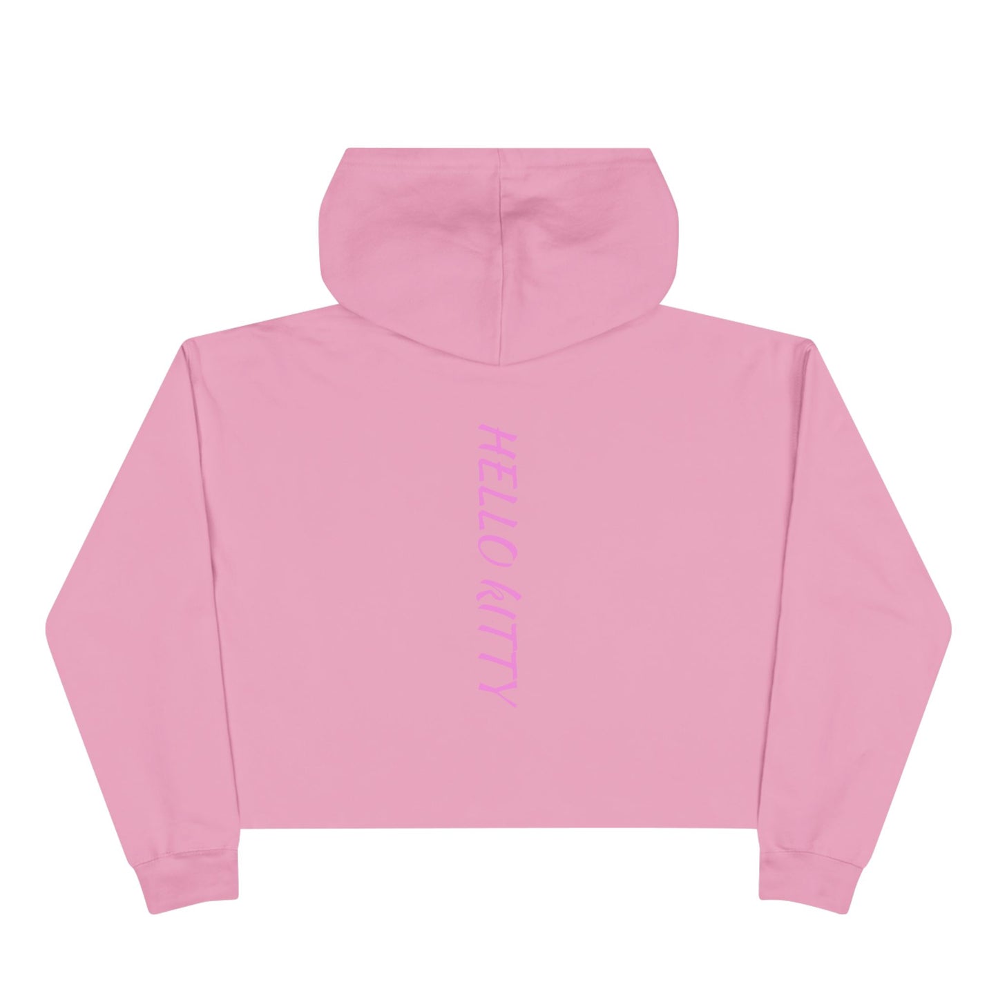 Hello Kitty Crop Top Hoodie Long Sweater