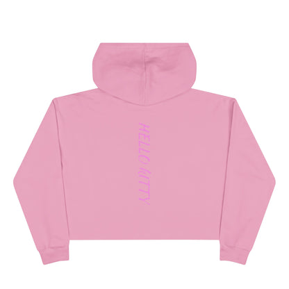 Hello Kitty Crop Top Hoodie Long Sweater