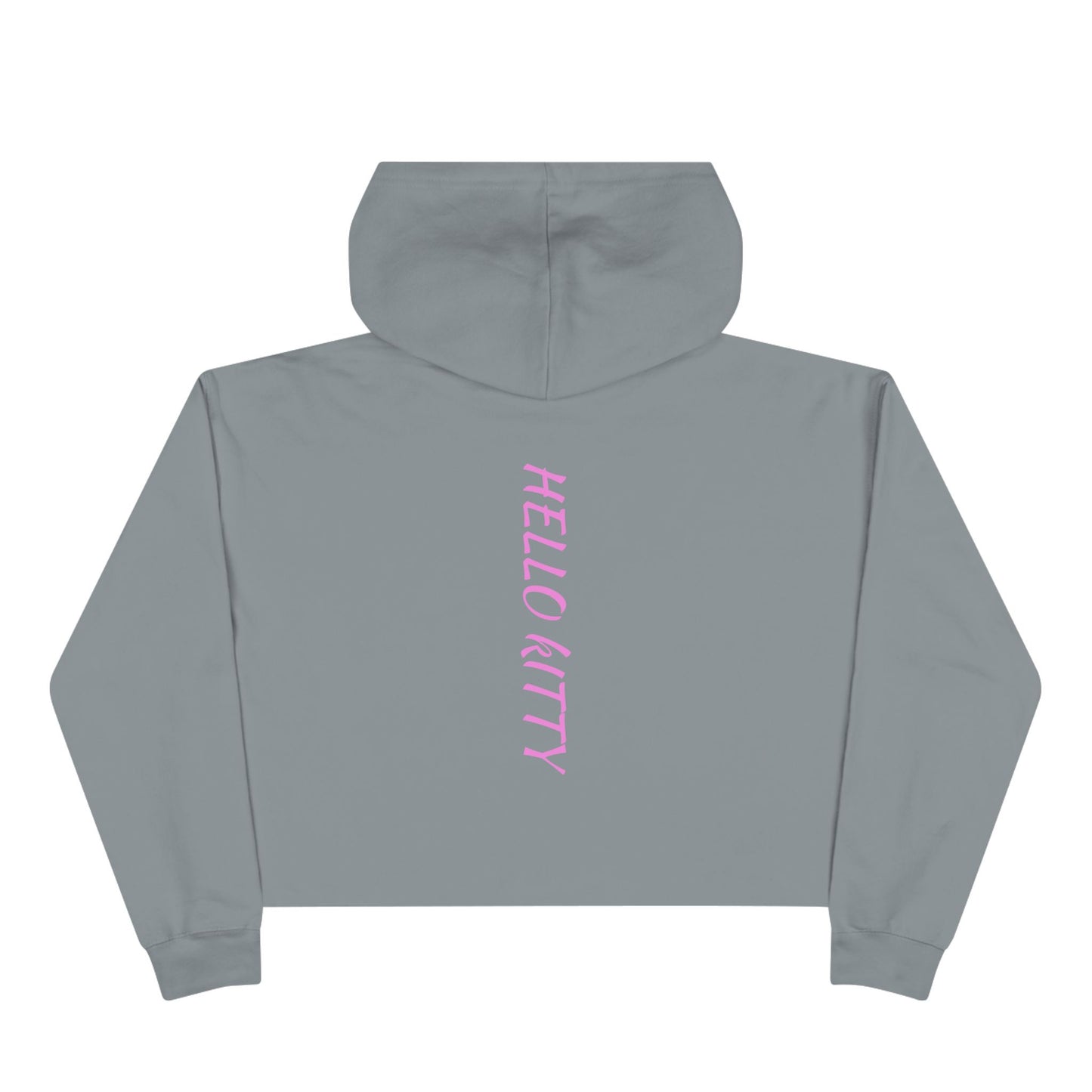 Hello Kitty Crop Top Hoodie Long Sweater