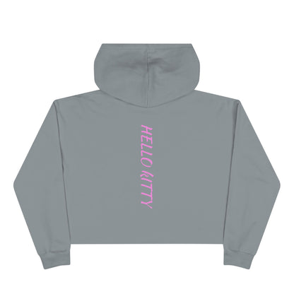 Hello Kitty Crop Top Hoodie Long Sweater