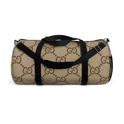 GG Luxury Design Duffel Bag - Designer Travel Bag, Stylish Gym Sack, Trendy