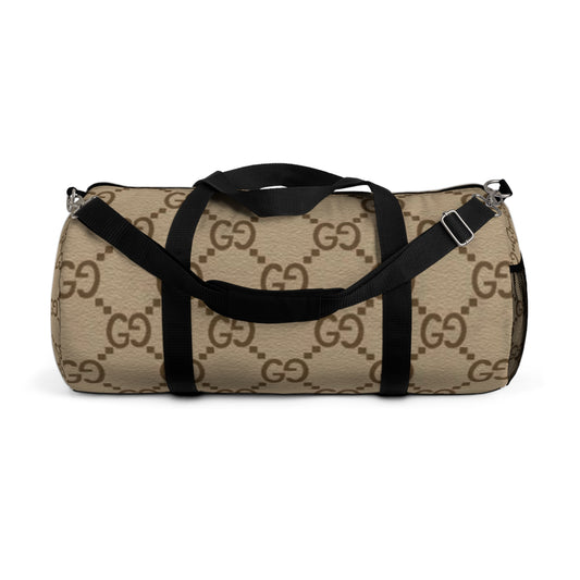 GG Luxury Design Duffel Bag - Designer Travel Bag, Stylish Gym Sack, Trendy