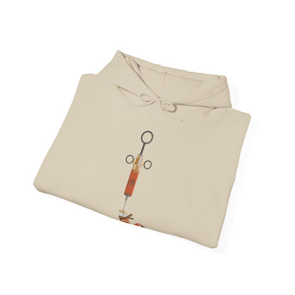 Syringe Fashion Design Hooded Sweatshirt Unisex Heavy Blend™