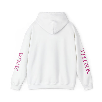Think Pink Breast Cancer Awareness Hooded Sweatshirt Unisex Heavy Blend™