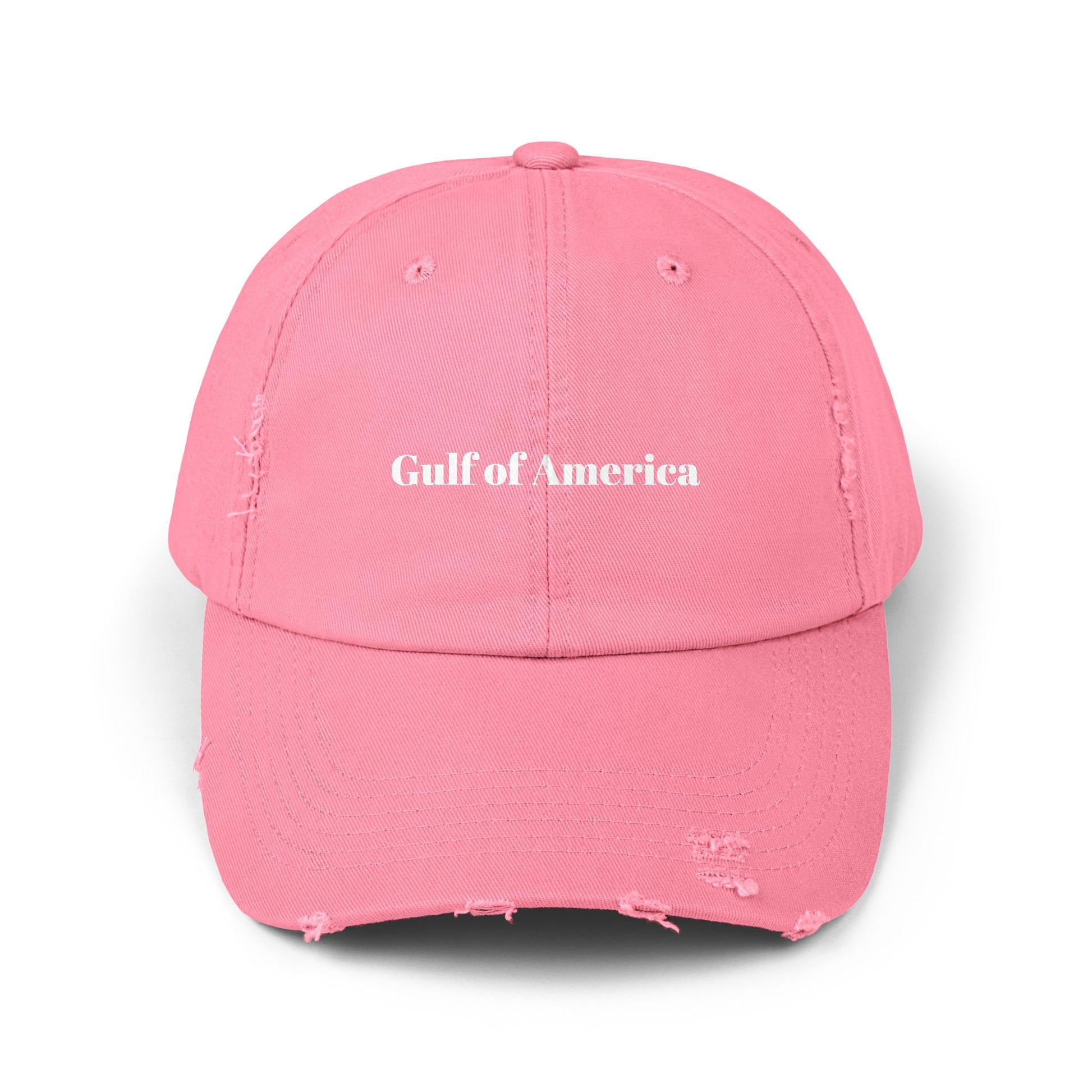 Distressed Cap, Gulf of America, USA Gift Hat, Protect Gulf
