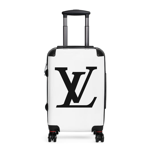 Stylish LV Suitcase, Expandable Luggage,  Fashionable Carry-On