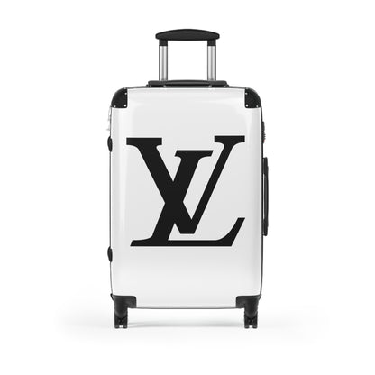 Stylish LV Suitcase, Expandable Luggage,  Fashionable Carry-On