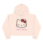 Hello Kitty Crop Top Hoodie Long Sweater