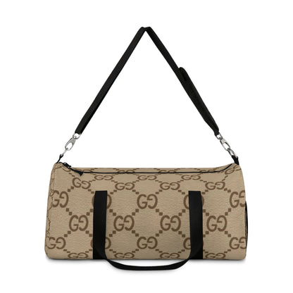 GG Luxury Design Duffel Bag - Designer Travel Bag, Stylish Gym Sack, Trendy