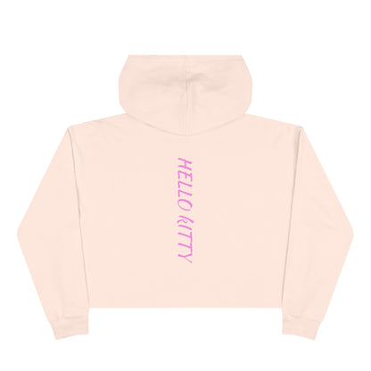 Hello Kitty Crop Top Hoodie Long Sweater
