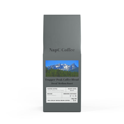 Trapper Peak Decaf Coffee Blend (Medium Roast)