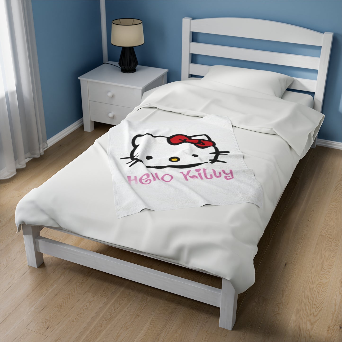 Hello Kitty Velveteen Plush Blanket