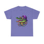 Mardi Gras New Orleans Alligator Graphic T-Shirt, New Orleans Fans, Swamp, Bayou