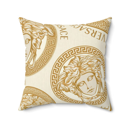 Medusa Polyester Square Pillow