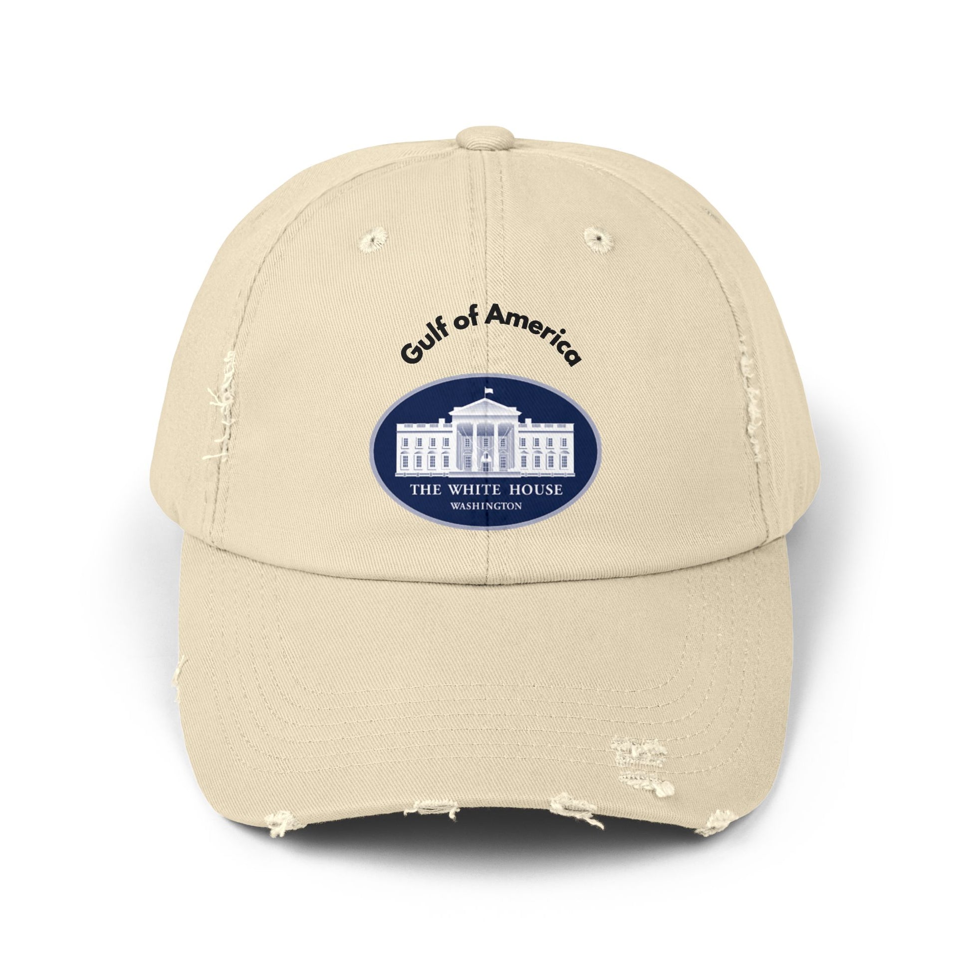 Distressed Cap, Gulf of America, USA Gift Cap, Protect Panama Gulf