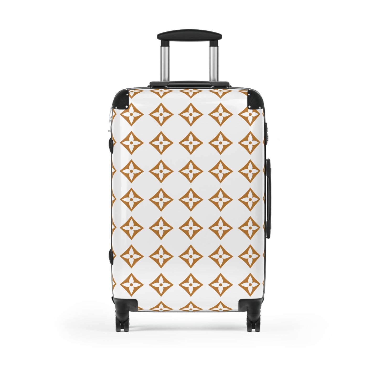 Flower Suitcase, Floral Expendable Luggage, Trendy Carry-On Bag