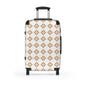 Flower Suitcase, Floral Expendable Luggage, Trendy Carry-On Bag