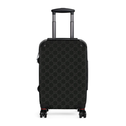 GG Black Travel Suitcase, Carry On, Weekender, Travel Luggage