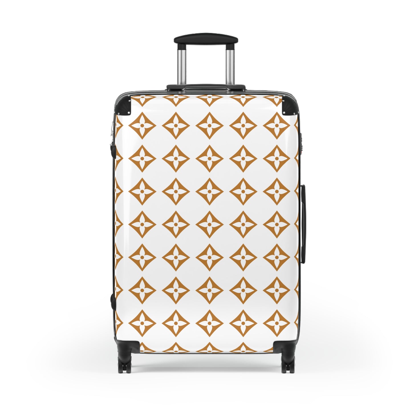 Flower Suitcase, Floral Expendable Luggage, Trendy Carry-On Bag