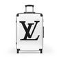 Stylish LV Suitcase, Expandable Luggage,  Fashionable Carry-On