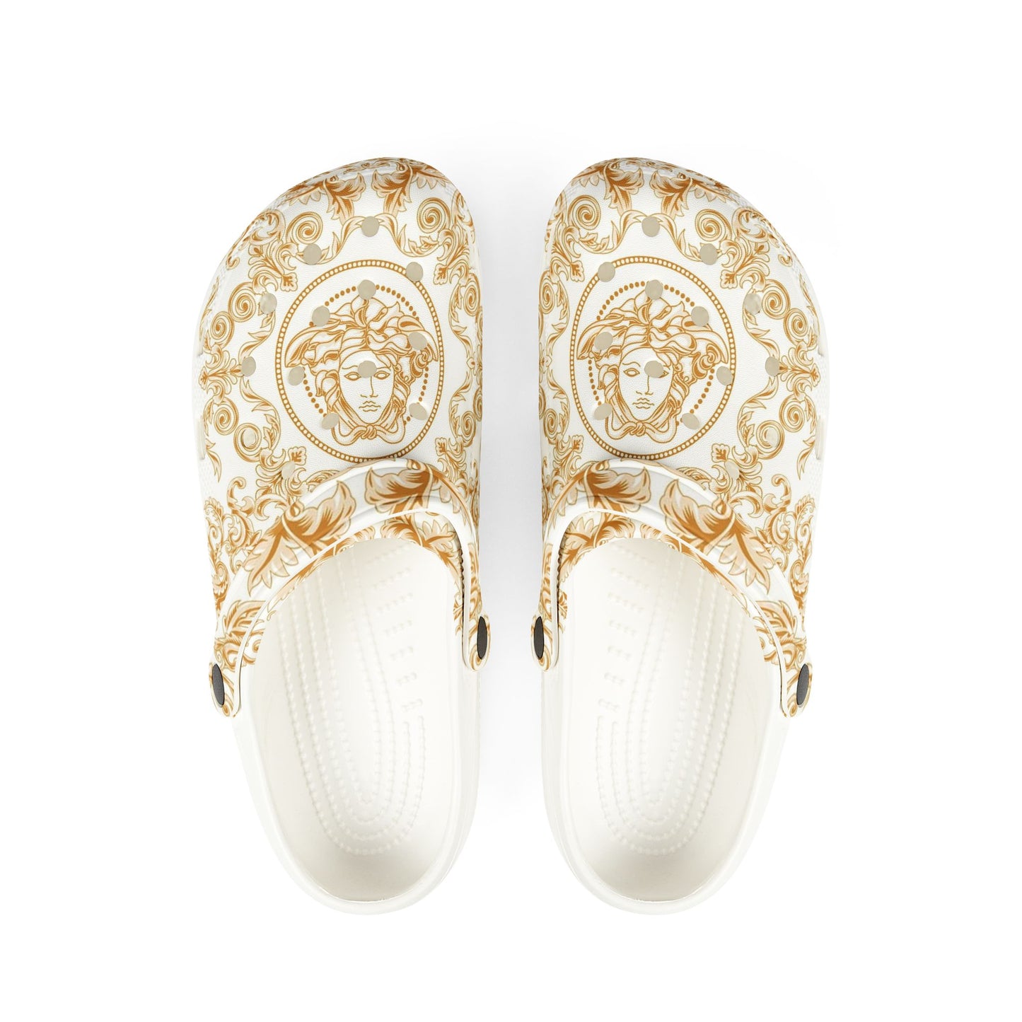 Medusa Clogs, Unisex Shoes, Greek Mythology Footwear, Fashion Slip-Ons