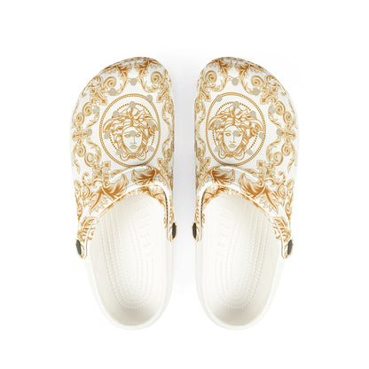 Medusa Clogs, Unisex Shoes, Greek Mythology Footwear, Fashion Slip-Ons