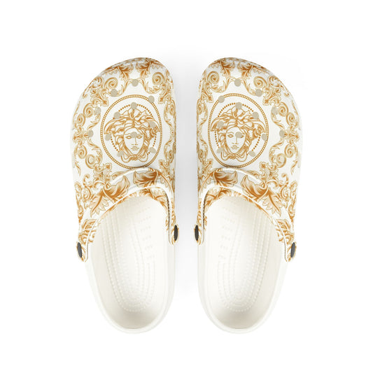Medusa Clogs, Unisex Shoes, Greek Mythology Footwear, Fashion Slip-Ons